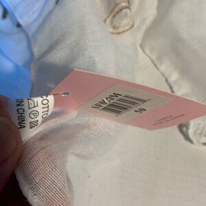 Embroidered cotton shawl